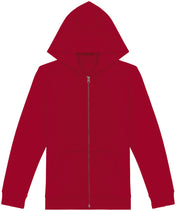 Sudadera con capucha y cremallera para niños - 350 g - NS405