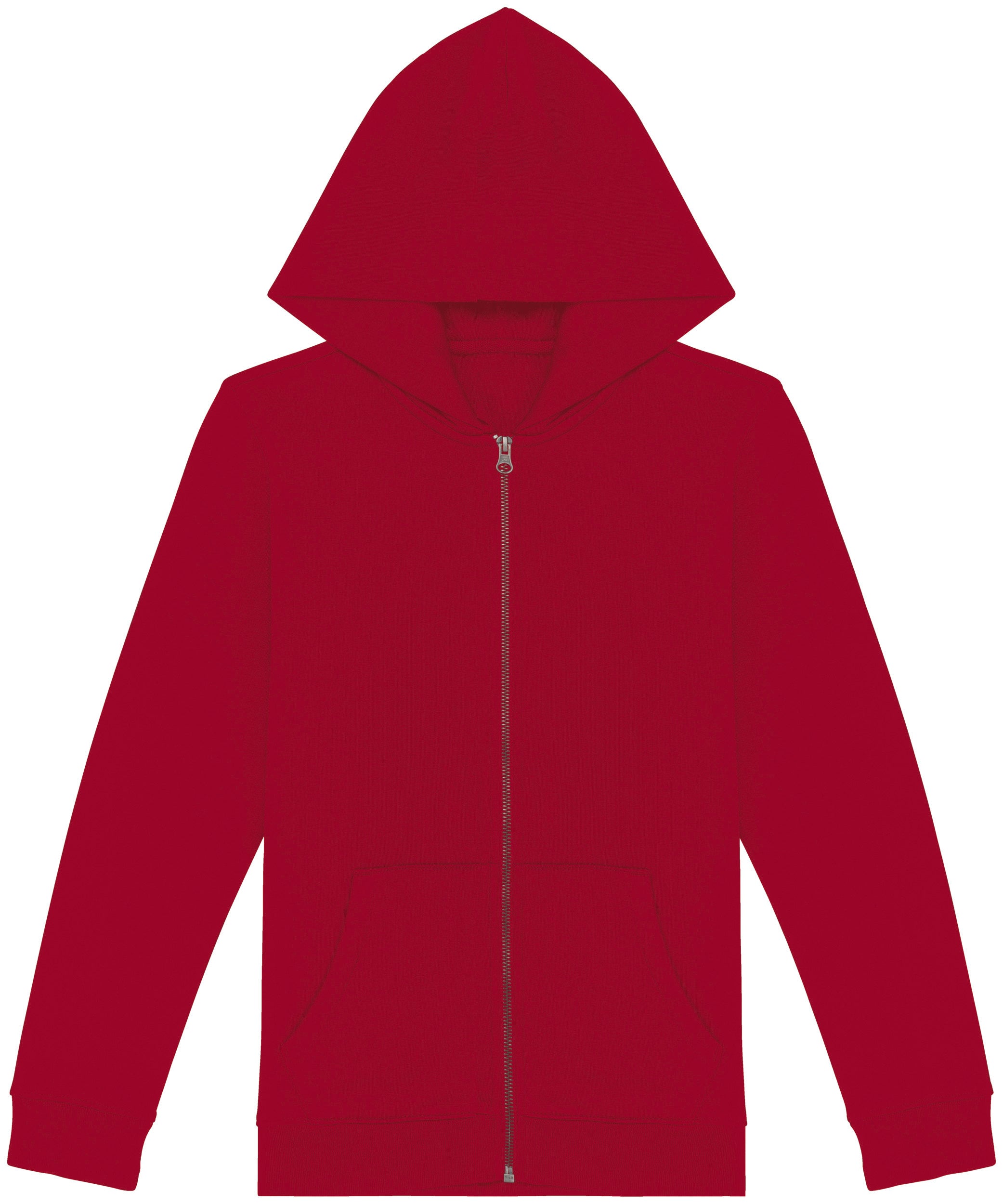Sudadera con capucha y cremallera para niños - 350 g - NS405
