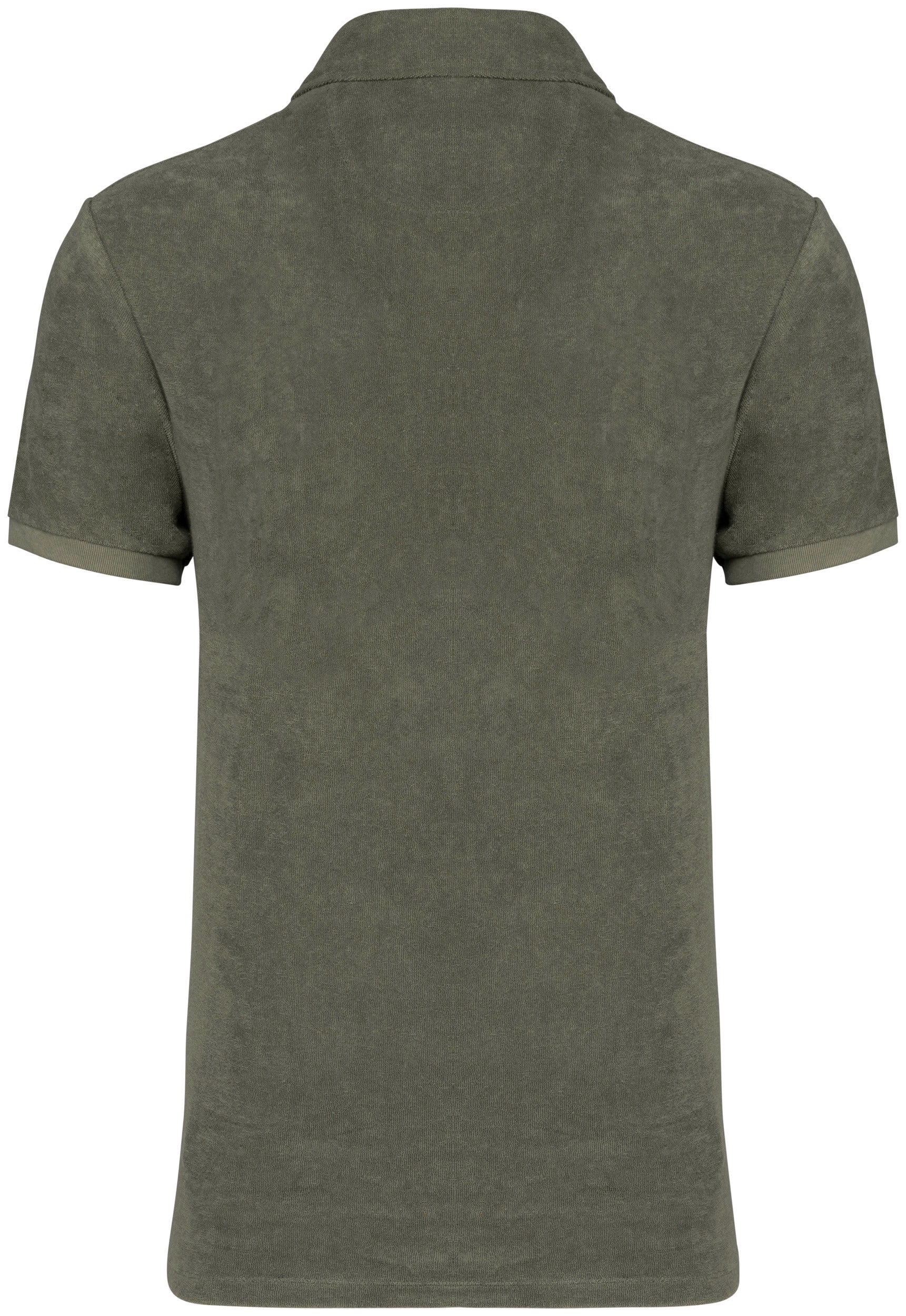Men's Terry Towel Polo Shirt - Made in Portugal - 210gsm - NS227