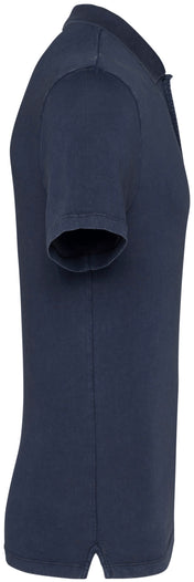 Polo orgánico para hombre - Punto jersey con efecto lavado - 165 gsm - NS201