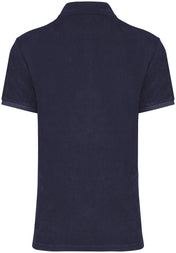 Men's Terry Towel Polo Shirt - Made in Portugal - 210gsm - NS227
