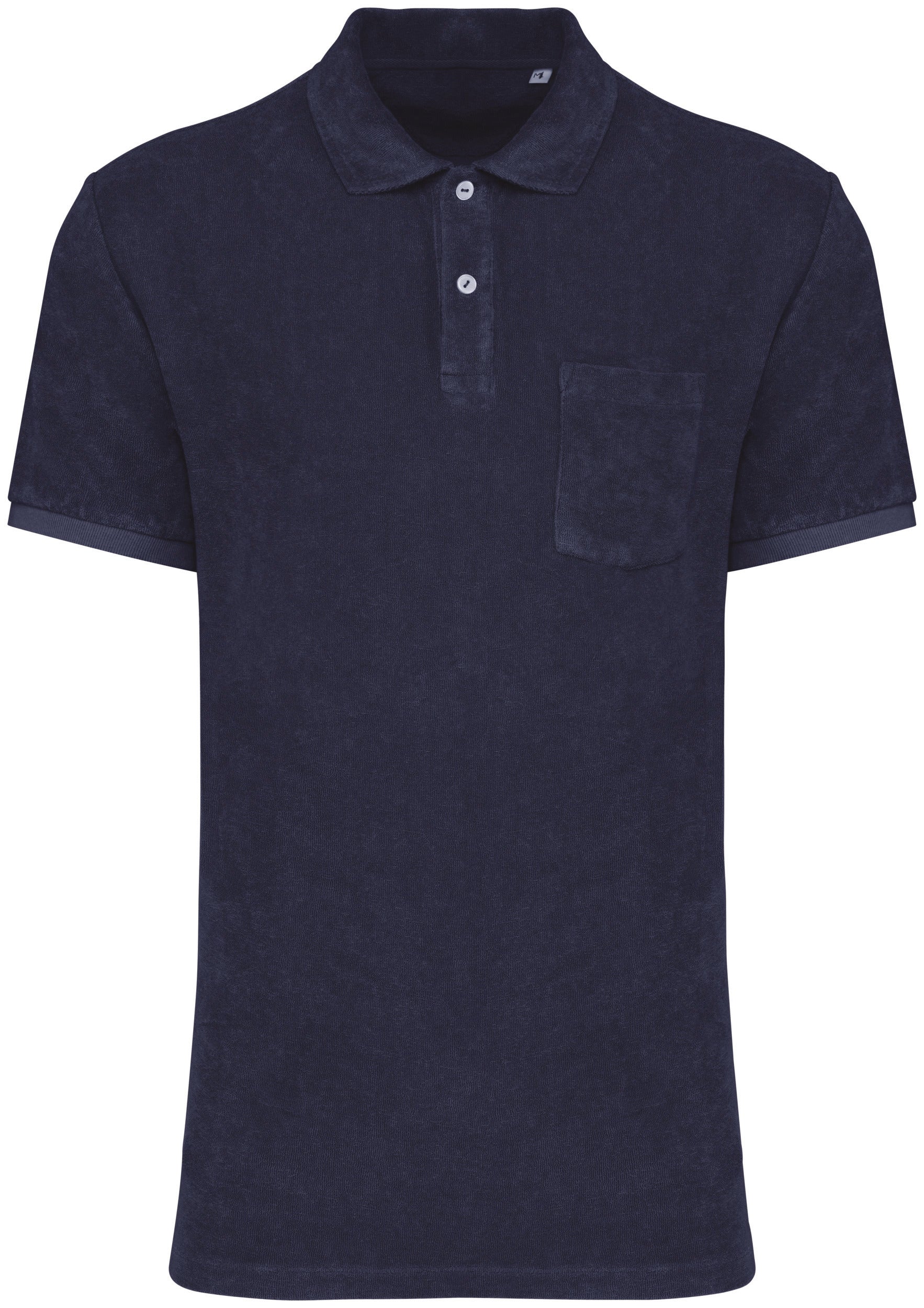 Men's Terry Towel Polo Shirt - Made in Portugal - 210gsm - NS227