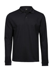 Polo de Manga Larga de Lujo con Estiramiento - 215 g/m² | cincuenta mil ciento cincuenta y cuatro