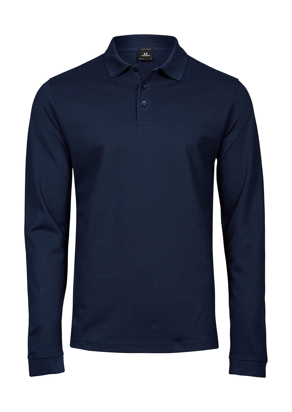 Polo de Manga Larga de Lujo con Estiramiento - 215 g/m² | cincuenta mil ciento cincuenta y cuatro