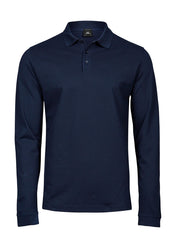 Polo de Manga Larga de Lujo con Estiramiento - 215 g/m² | cincuenta mil ciento cincuenta y cuatro