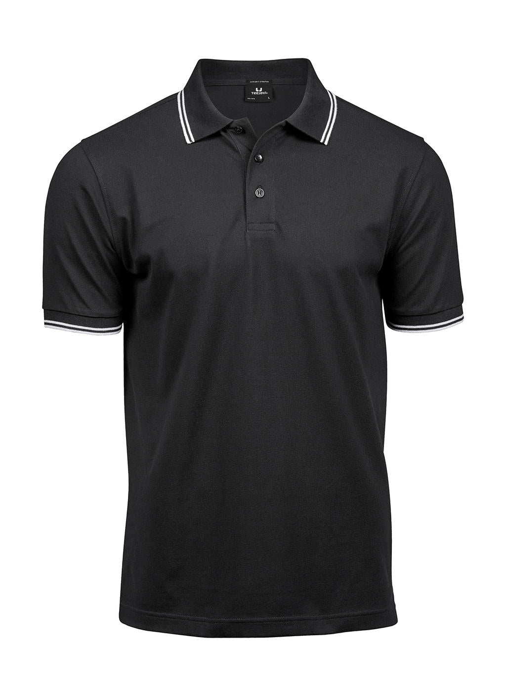Luxury Stripe Stretch Polo - 215 g/m² | vijftigduizend zevenhonderdvierenvijftig