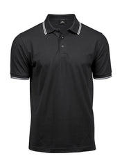 Luxury Stripe Stretch Polo - 215 g/m² | vijftigduizend zevenhonderdvierenvijftig