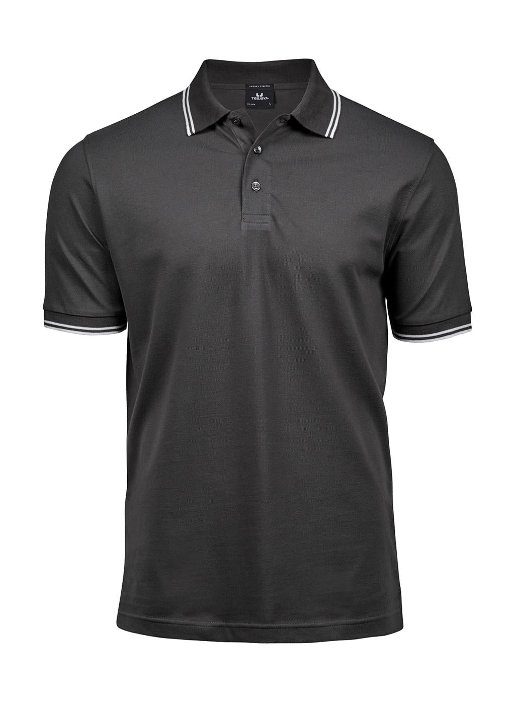 Luxury Stripe Stretch Polo - 215 g/m² | vijftigduizend zevenhonderdvierenvijftig