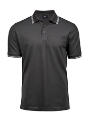 Luxury Stripe Stretch Polo - 215 g/m² | vijftigduizend zevenhonderdvierenvijftig
