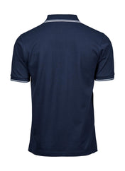 Luxury Stripe Stretch Polo - 215 g/m² | vijftigduizend zevenhonderdvierenvijftig