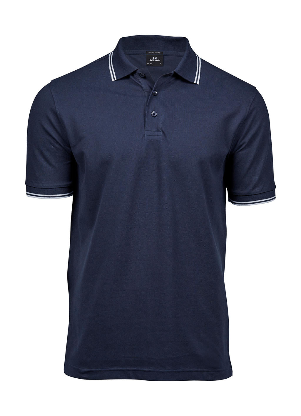 Luxury Stripe Stretch Polo - 215 g/m² | vijftigduizend zevenhonderdvierenvijftig