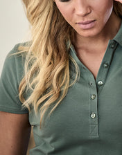 Ladies Luxury Stretch Polo - Tailored Fit - 215 g/m² | 51354