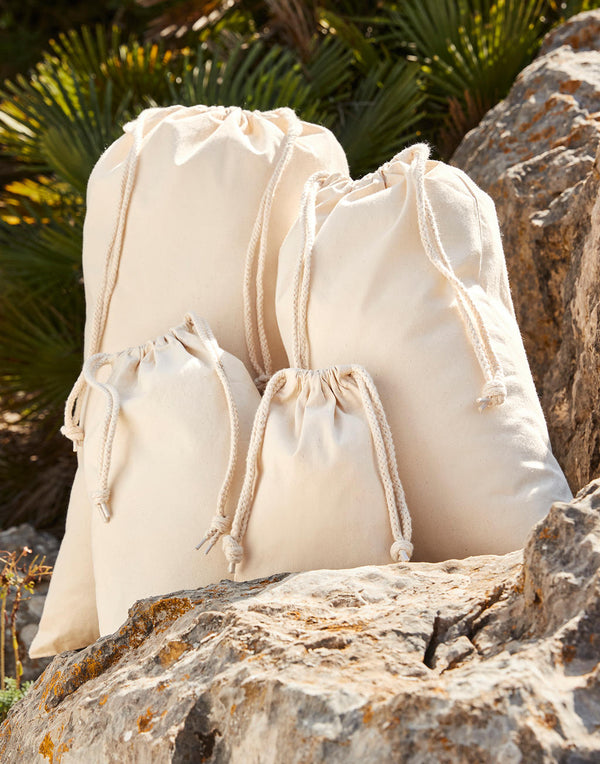 Recycled Cotton Bags  Eco-Friendly Reusable Totes - Organic Blank
