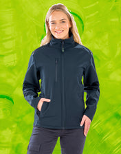 Womens Recycled 3-Layer Printable Softshell Jacket - 79633