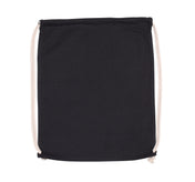 Organic Cotton Backpack With Drawstring Carry Handles - KI0139