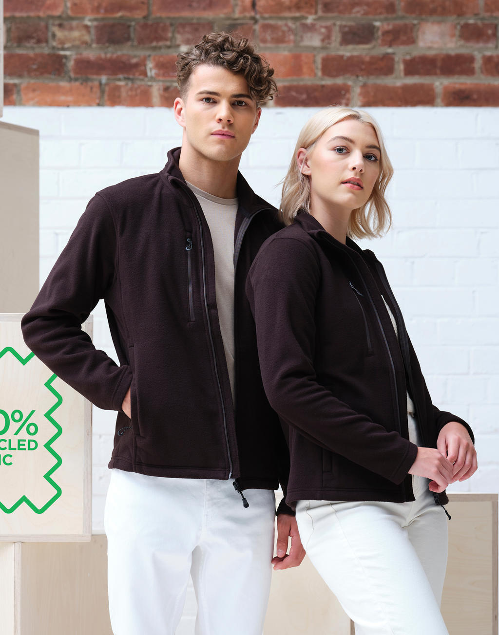 Honestly Made Recycled Full Zip Fleece - 89517