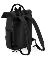 Recycled Twin Handle Roll-Top Laptop Backpack