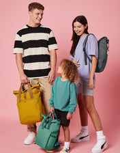 Recycled Twin Handle Roll-Top Laptop Backpack