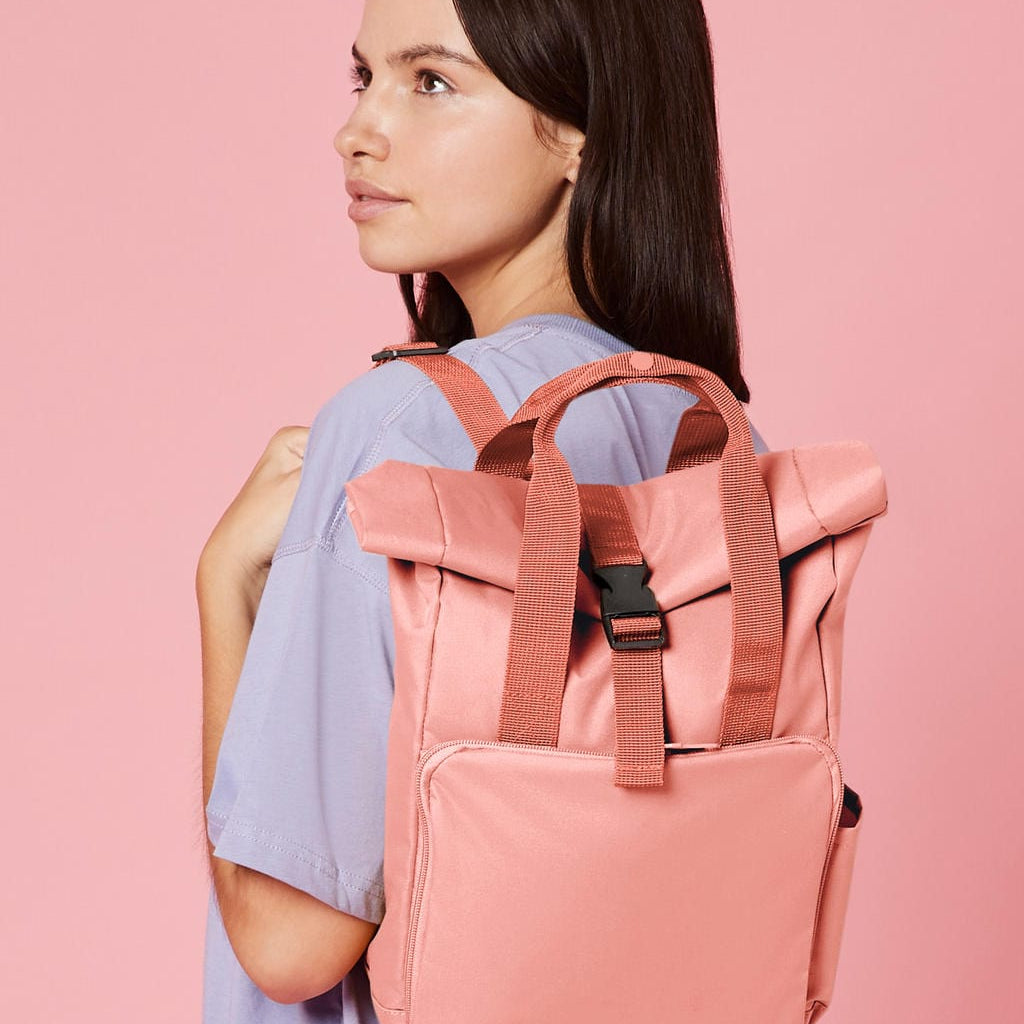 Twin Handle Roll-Top Backpack