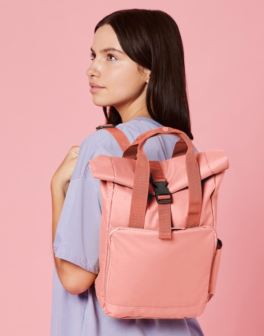 Twin Handle Roll-Top Backpack