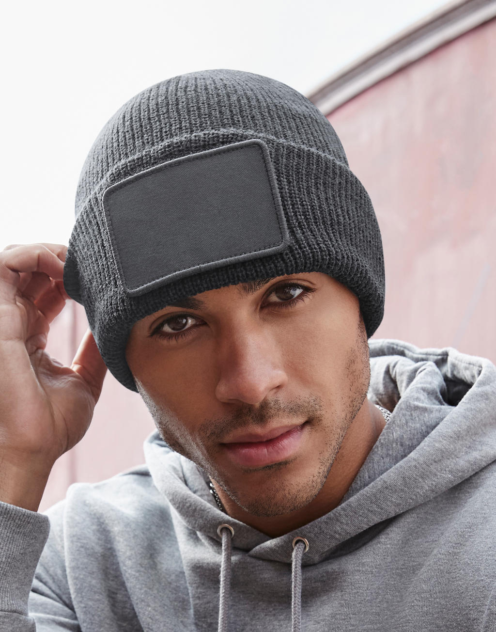 Removable Patch Thinsulate Beanie - 97469