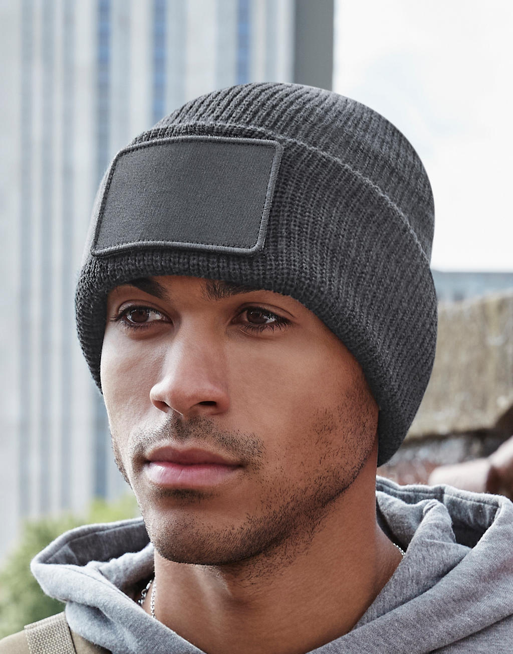 Removable Patch Thinsulate Beanie - 97469