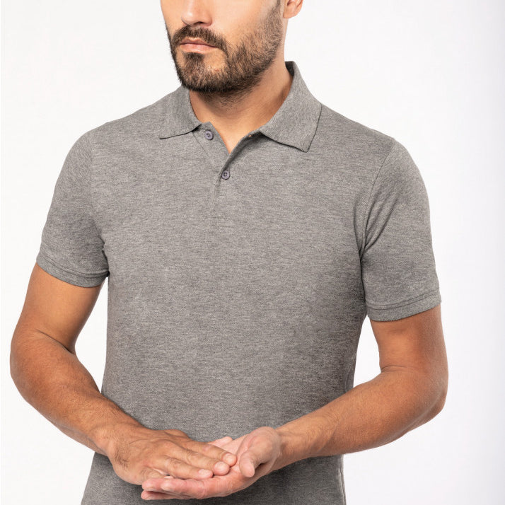 Men's Organic Piqué Polo Shirt - K2025