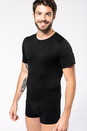 Second Skin Heren Milieuvriendelijk T-shirt met Korte Mouwen - K3044