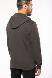 Men's Eco-friendly Hoodie with Zip - 280 g/m² - K4030