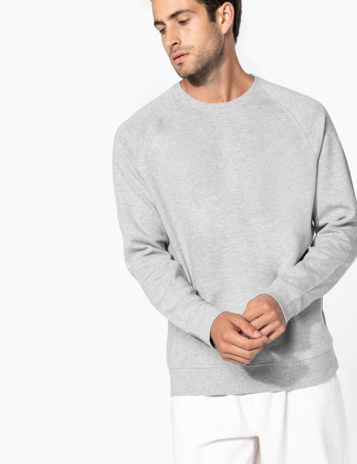 Organic Piqué Crew Neck Sweatshirt - K495