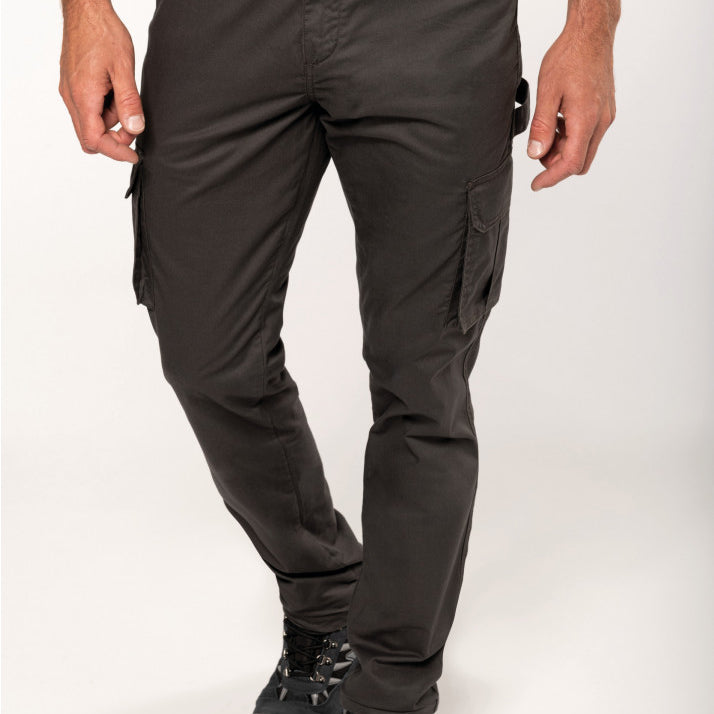 Men's Eco-friendly Multipocket Trousers - WK703